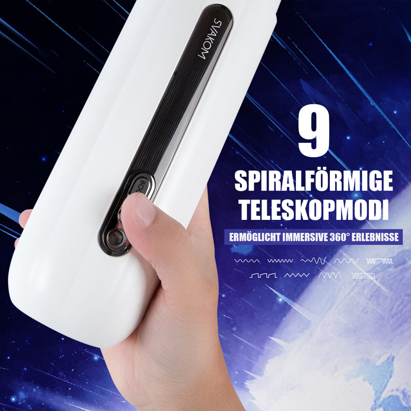 SVAKOM Mastubrator elektrisch Männer 10 Rotierenden +Teleskopfunktion,automatische Masturbatoren cup Maschine zur Penis vibratoren,Taschenmuschi Sex Spielzeug Masturbator