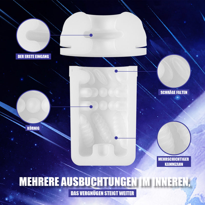 SVAKOM Mastubrator elektrisch Männer 10 Rotierenden +Teleskopfunktion,automatische Masturbatoren cup Maschine zur Penis vibratoren,Taschenmuschi Sex Spielzeug Masturbator
