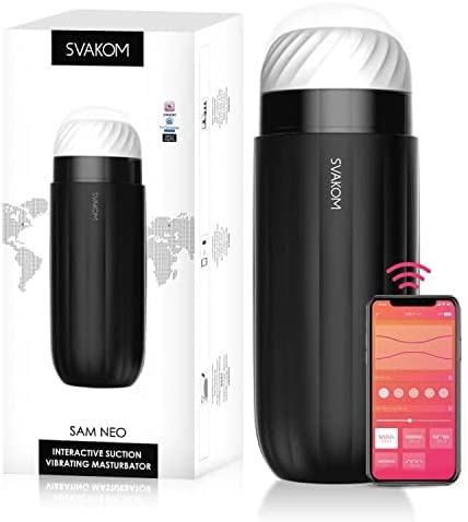 SVAKOM APP Control Automatischer Masturbator cup für Mann mit Vibration+Saugen+Sexy Stimme Funktion Elektrischer Masturbieren blowjob-cup für Männer