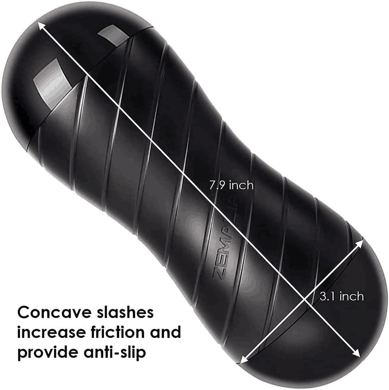 ZEMALIA 2 in 1 Masturbator Cup masturbieren für männer, Taschenmuschi Erotik sexspielzeug mann, Penis Stimulator Manuelle Cup-Masturbatoren FNSKU: X001HG3BCN