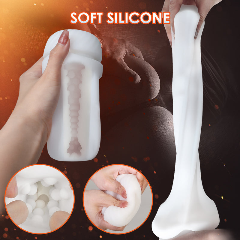 SVAKOM Elektrischer Masturbatoren-Cup Mit 10 Vibrator 3 Saugen Masturbator Taschenmuschi Penis Massage Masturbieren Mann Erotik Sexspielzeug für Männer,Wiederverwendbare Masturbationshilfe