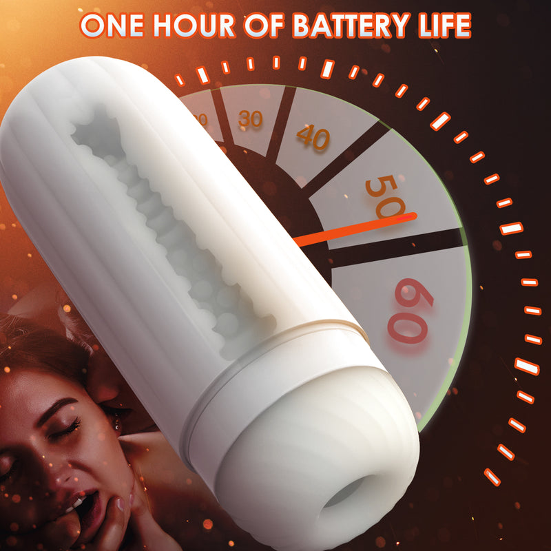 SVAKOM Elektrischer Masturbatoren-Cup Mit 10 Vibrator 3 Saugen Masturbator Taschenmuschi Penis Massage Masturbieren Mann Erotik Sexspielzeug für Männer,Wiederverwendbare Masturbationshilfe
