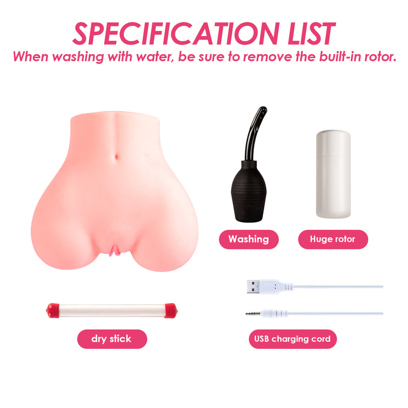 Masturbator mit APP, Mastubrator Mann Handfrei, Penis Stimulation Masturbatoren mit 5 Saug Vibrationsmodi, Erotik Sex Spielzeug mit Wasserabsorbierung-Stick Vaginaldusche, USB Aufladung, 5.2KG